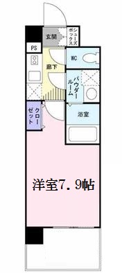 サムティ福島PORTAの間取り写真