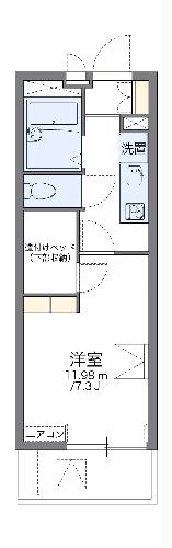 レオパレスかぬまの間取り