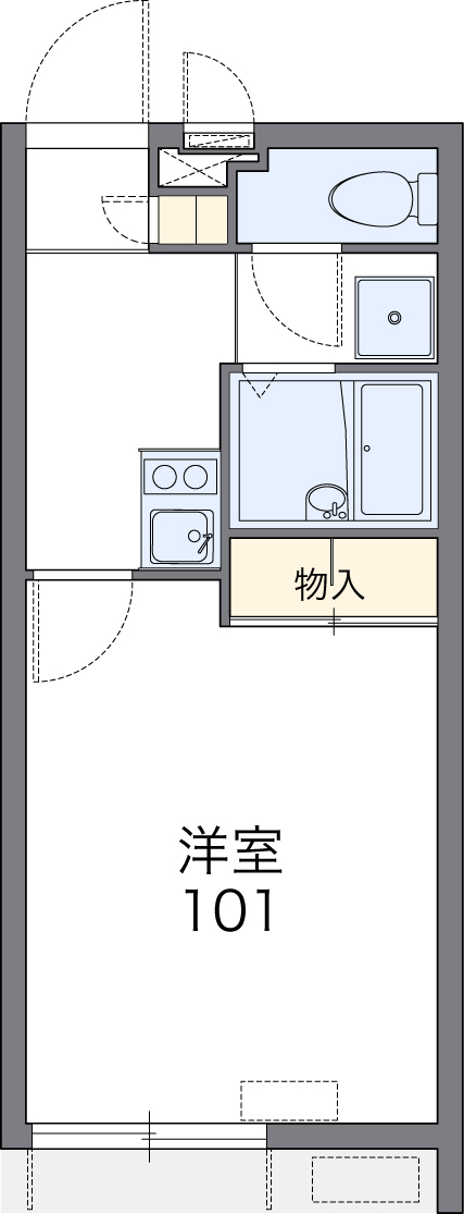 コーラルリーフの間取り