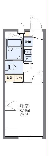 レオパレスミルフィーユの間取り