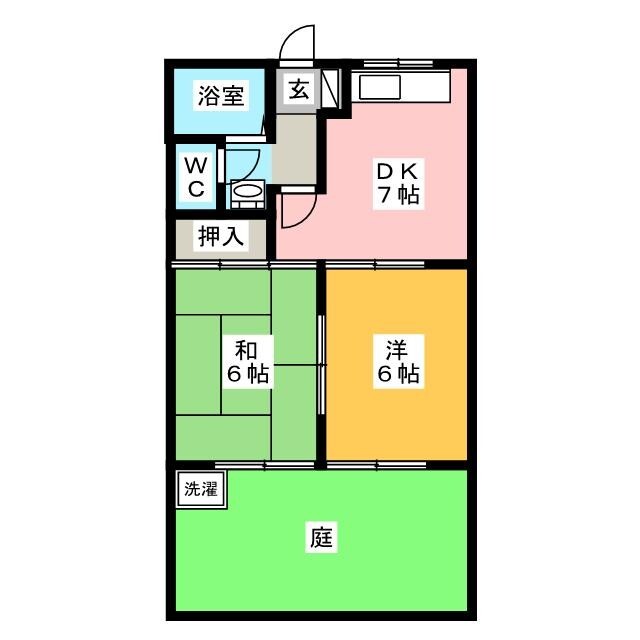 アベニューＫａｓａｇｉ５１４の間取り