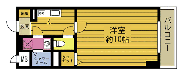 Ｕ＆Ｔマンション３の間取り