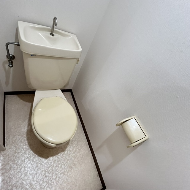 テラスファミーユB棟のトイレ写真