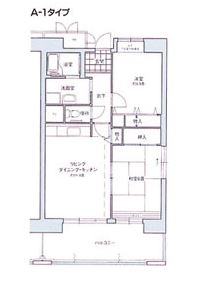 コーシャハイツ中野の間取り