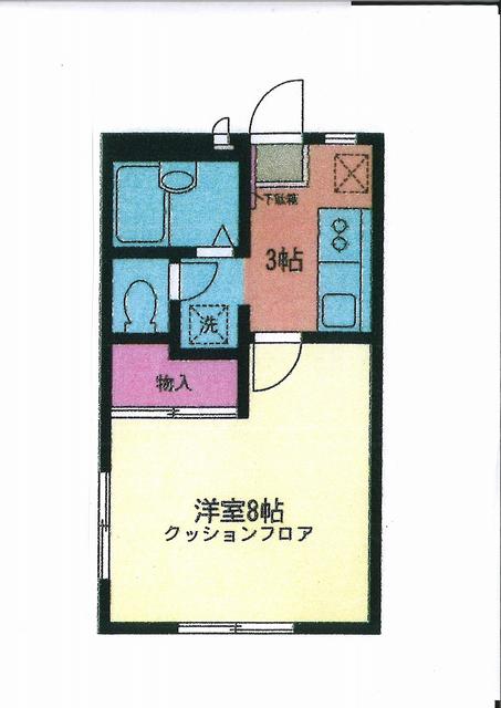 ハイツスギハラの間取り