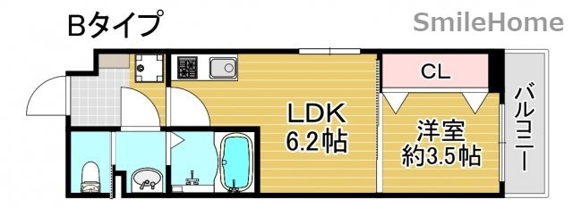 FDS AERAS VIMの間取り