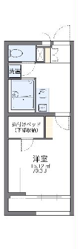 レオパレスＴＨＵＢＡＫＩの間取り