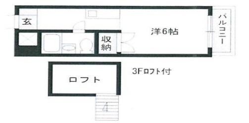 加古川市加古川町粟津のマンションの間取り