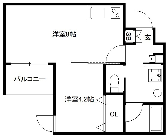 ウェルスクエア京都智恵光院の間取り