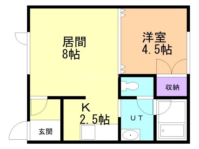 ＰＥＮＴ　ＨＯＵＳＥの間取り