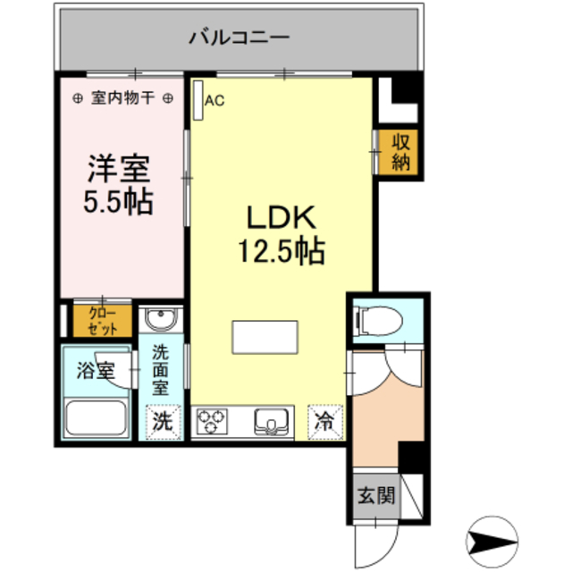 【NEWORKの間取り】