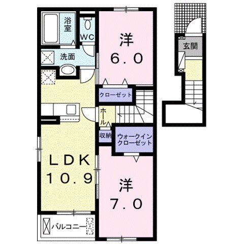 エミュメゾンの間取り