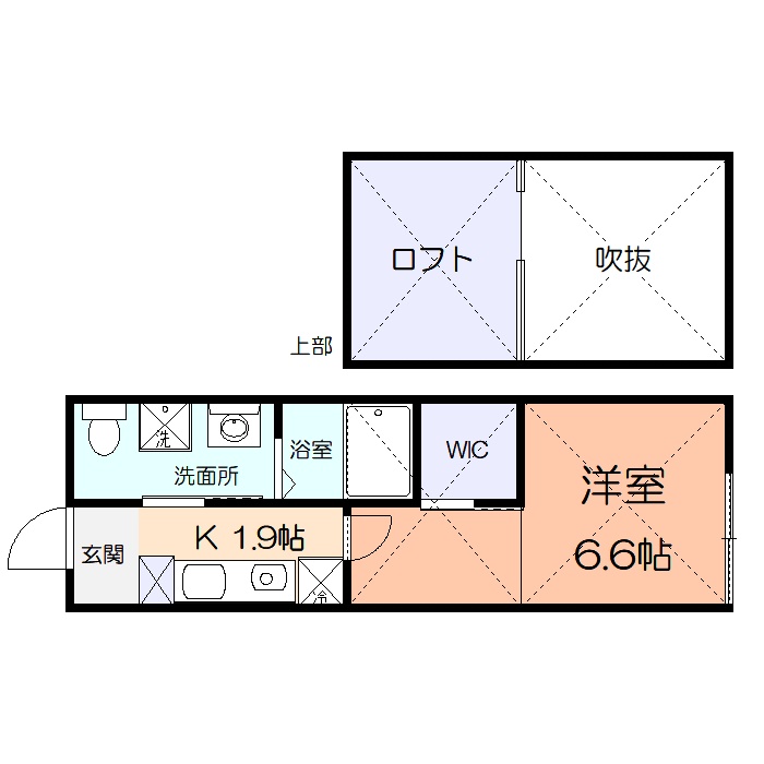 アピタシオンの間取り