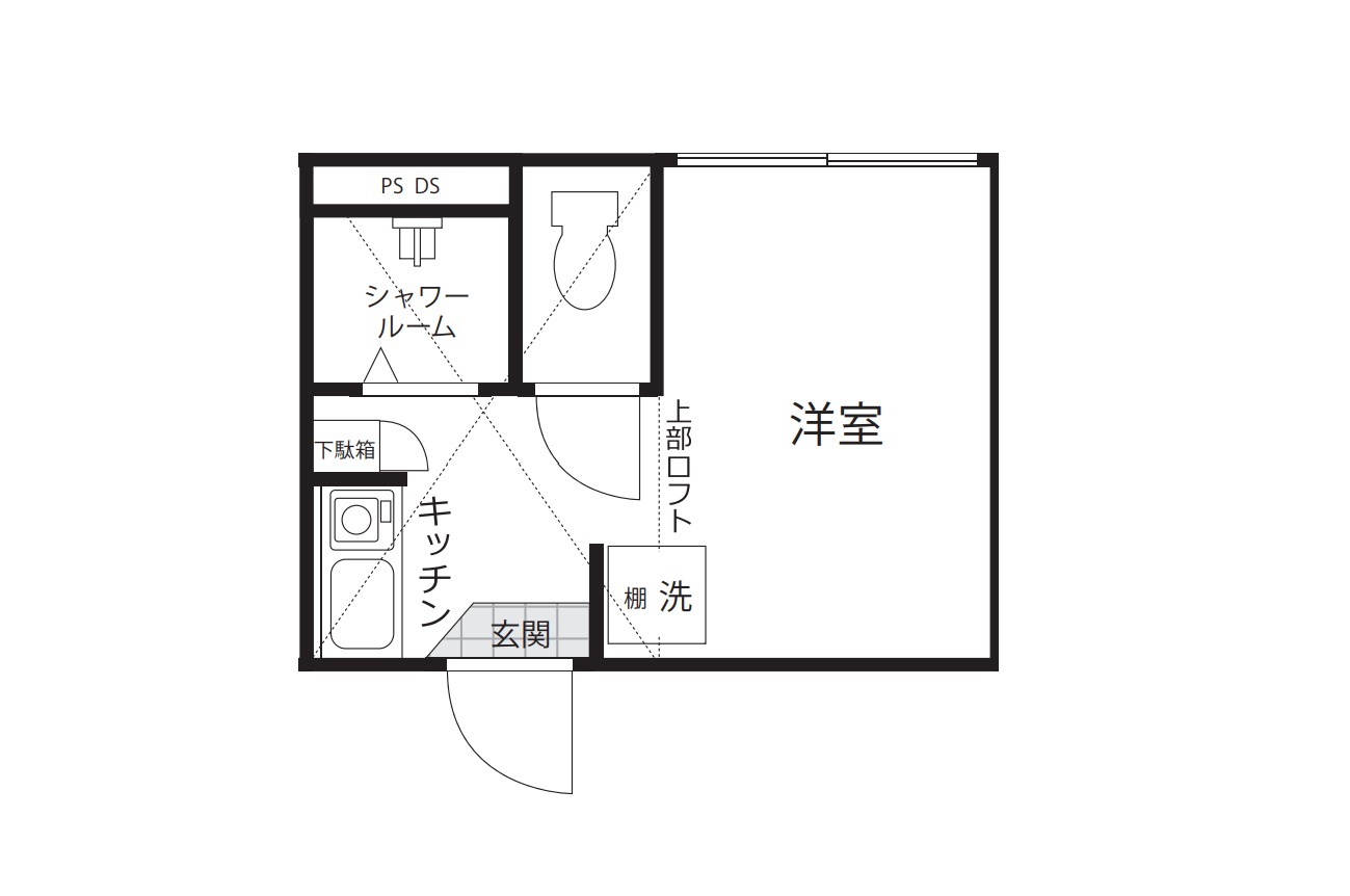 【Fitz　Roy千住の間取り】