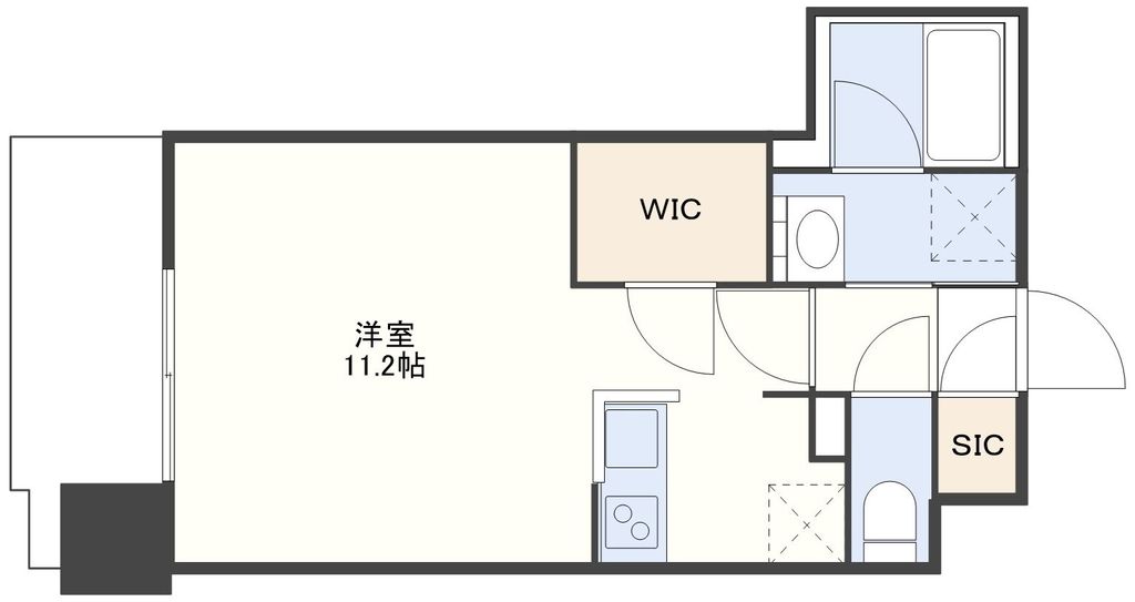 RJRプレシア浦上クロスの間取り