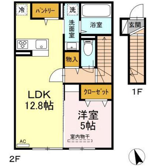 ガーデン平山の間取り