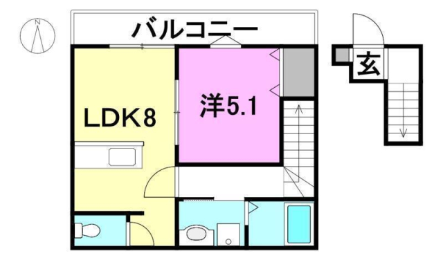 ACTY祇園の間取り