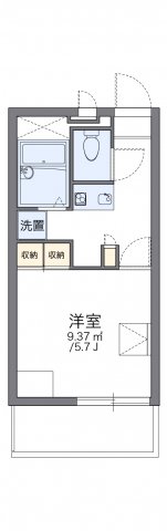 レオパレス七道の間取り