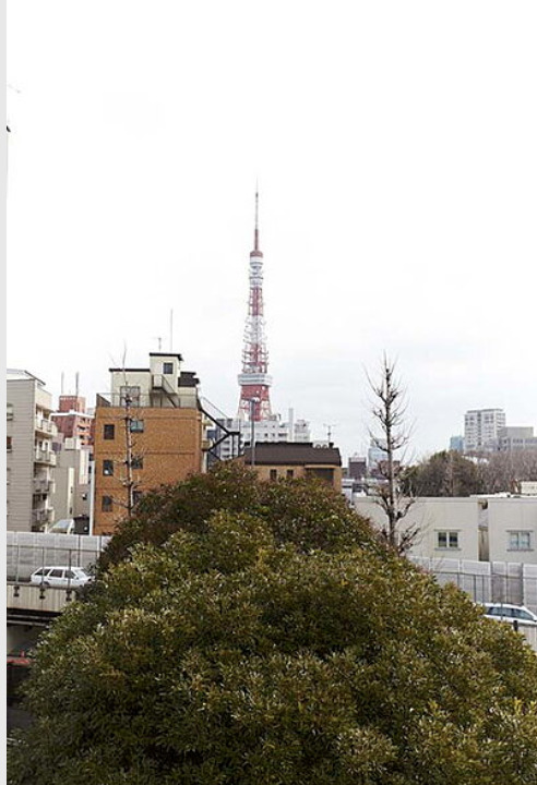 【港区六本木のマンションの眺望】