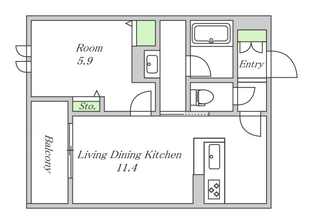 ＪＳ　Ｈｏｕｓｅの間取り