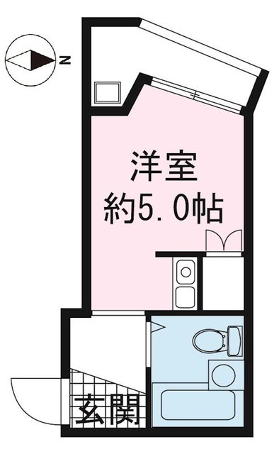 沼津市添地町のマンションの間取り