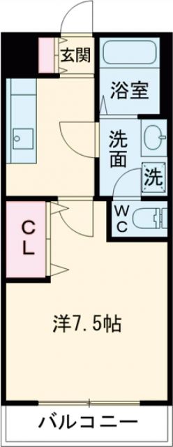 【メルローズ秀の間取り】