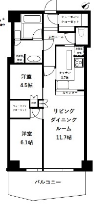 キャピタルマークタワーの間取り