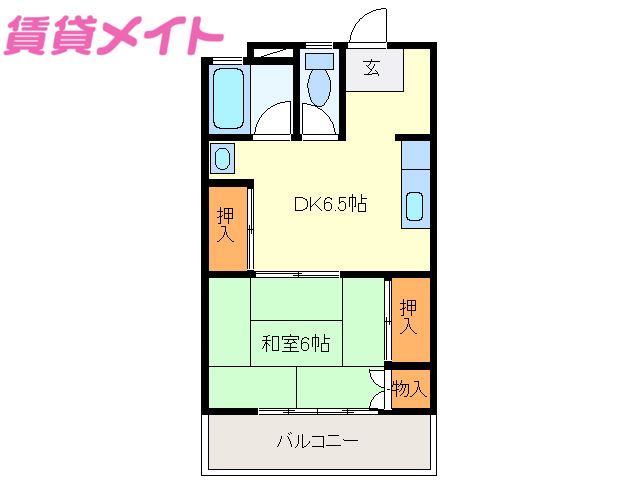 クレアトゥール伊勢志摩の間取り