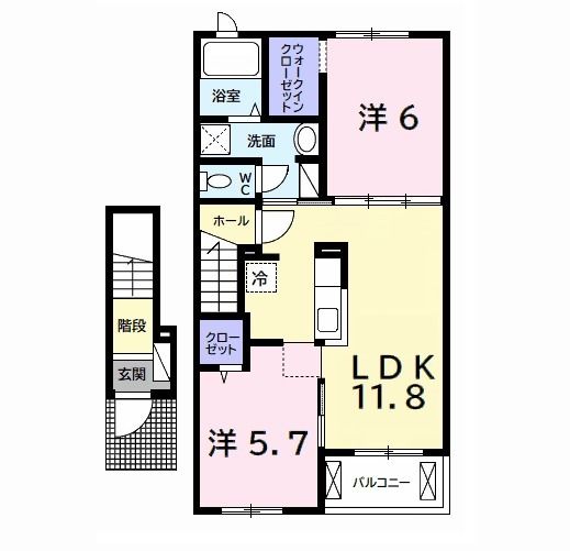 スカイ　ブリーズの間取り