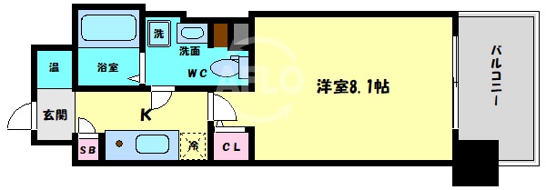 グラマシー京橋の間取り