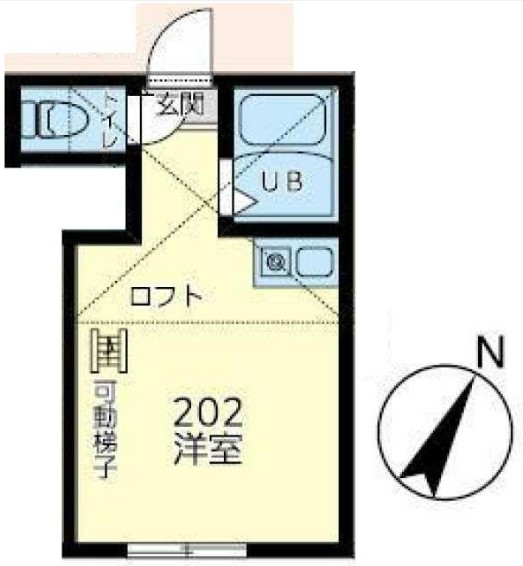 ユナイト新子安トニーベネットの間取り