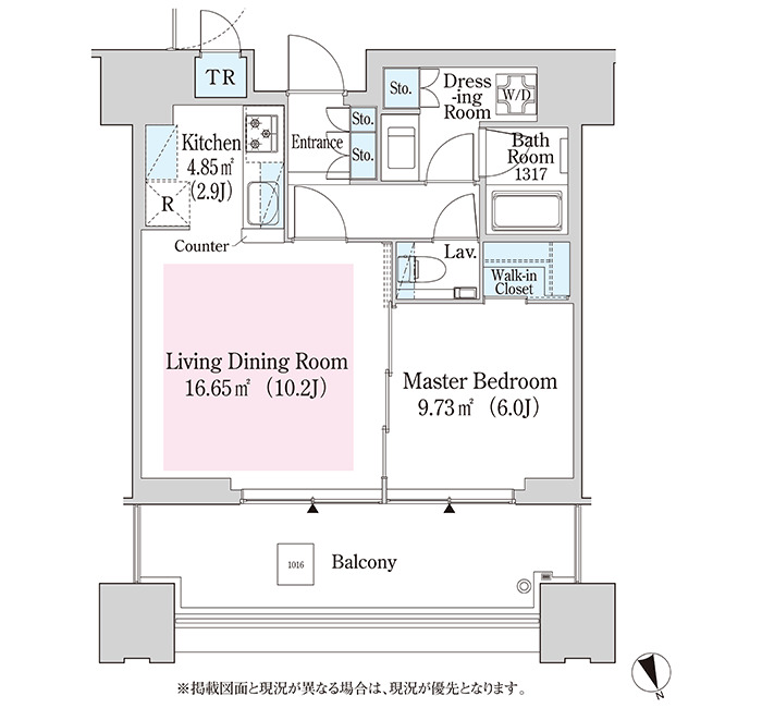 大崎ガーデンレジデンスの間取り