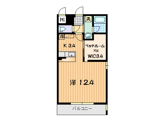 コルトーナ壱番館の間取り