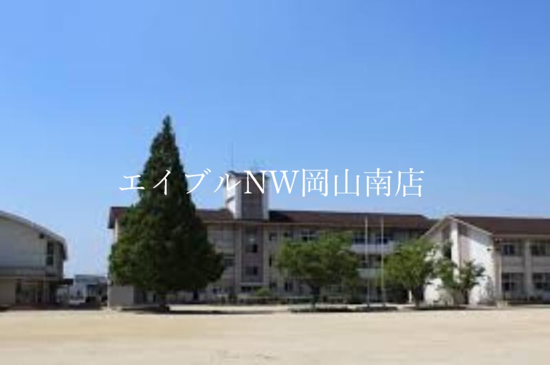 【倉敷市茶屋町のアパートの小学校】