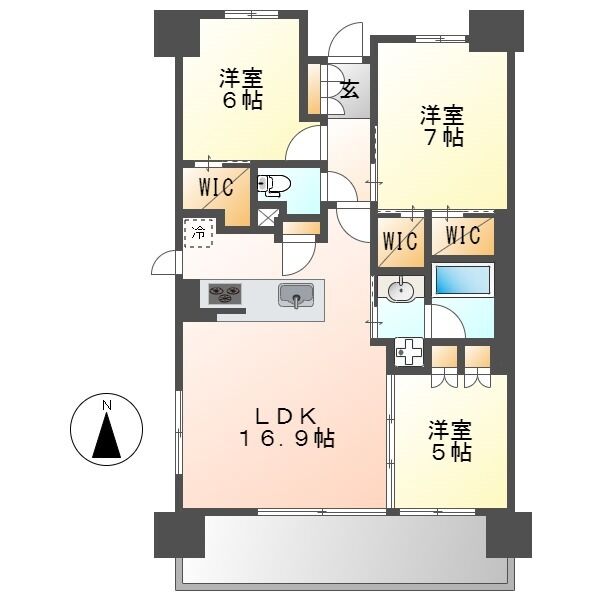 シティタワー丸の内の間取り