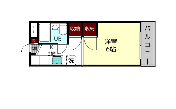 ハイツ内田の間取り