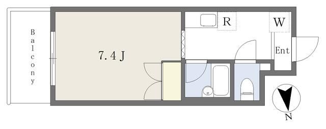 アーバンシティ上本町の間取り