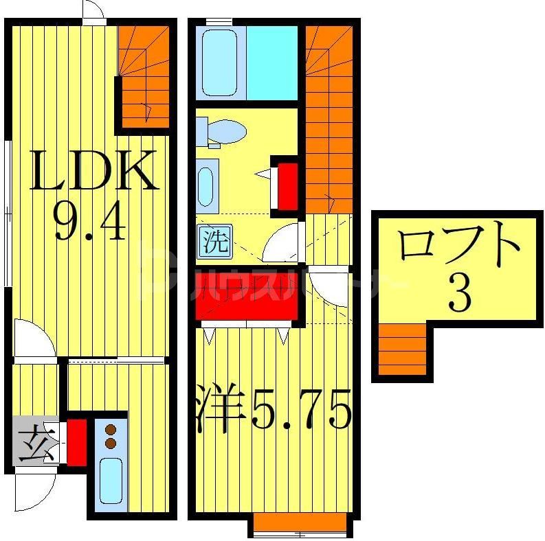 CATS　SITEの間取り