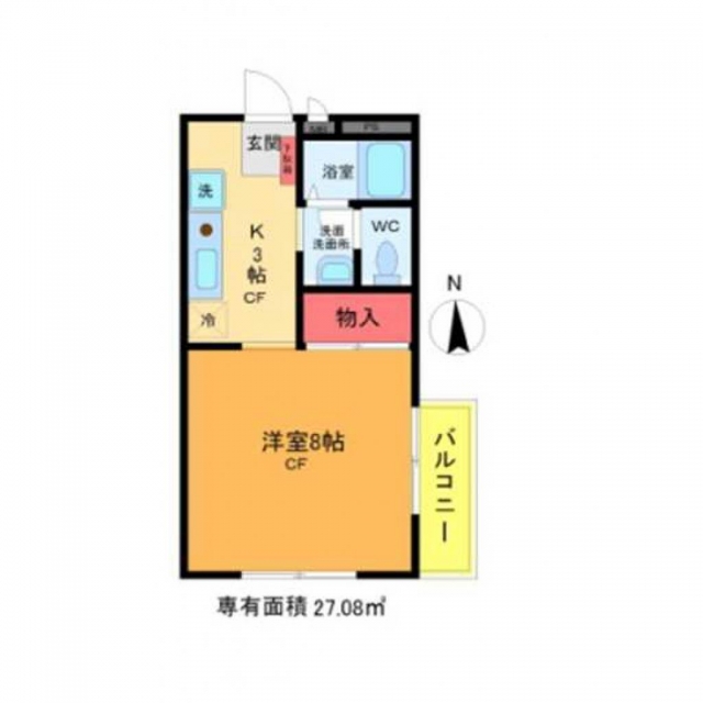 カサ　クラーラの間取り