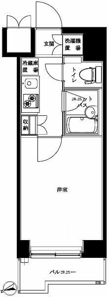 ルーブル北新宿の間取り
