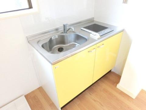 春日薩摩マンション　キッチン　シンク