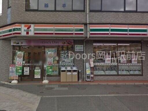 コンビニ　セブンイレブン岡山昭和町店（コンビニ）まで140m
