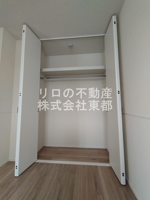 収納　収納はクローゼットタイプなので、整理整頓はかどります☆
