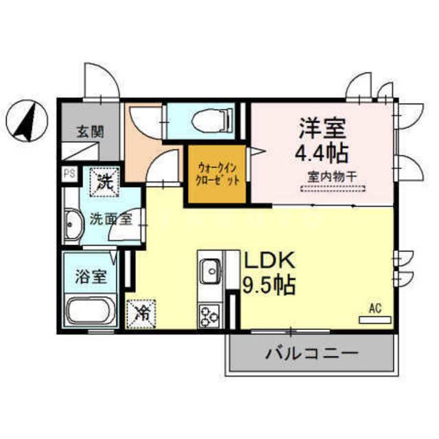 Vent Vert千里丘の間取り写真