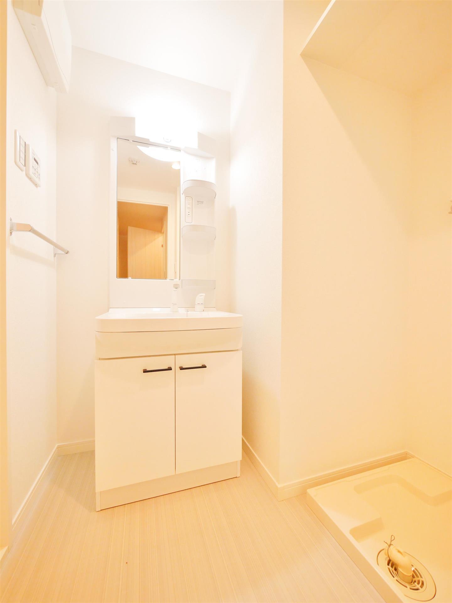 洗面設備　※201号室モデルルーム写真です※