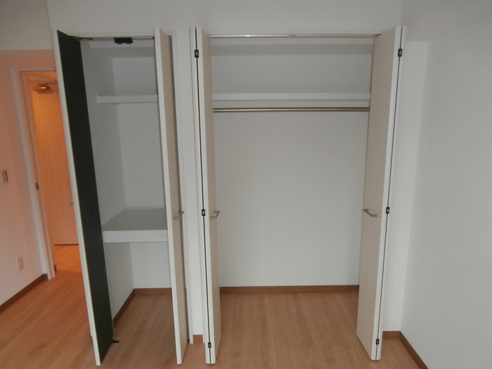 収納　十分な収納スペースがあります