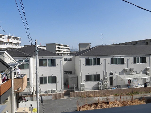 眺望　綺麗な建物が多くキレイな景色です。