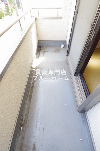 バルコニー　広いバルコニーです！