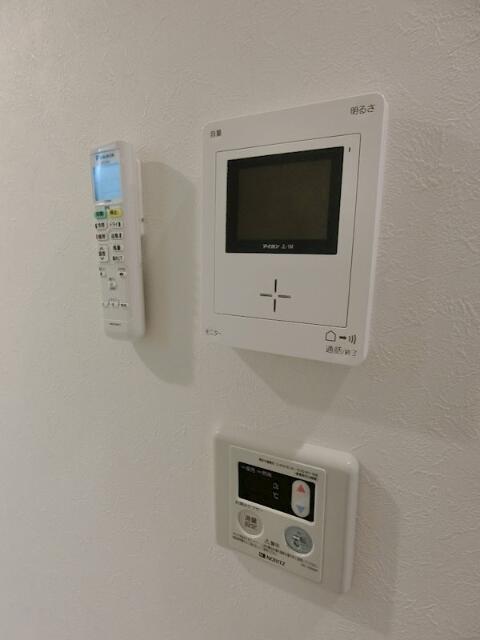 セキュリティ　モニター付きで安心です