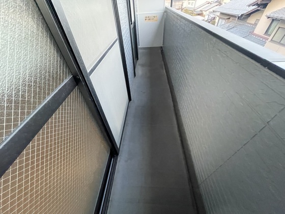 バルコニー　※別部屋の写真です